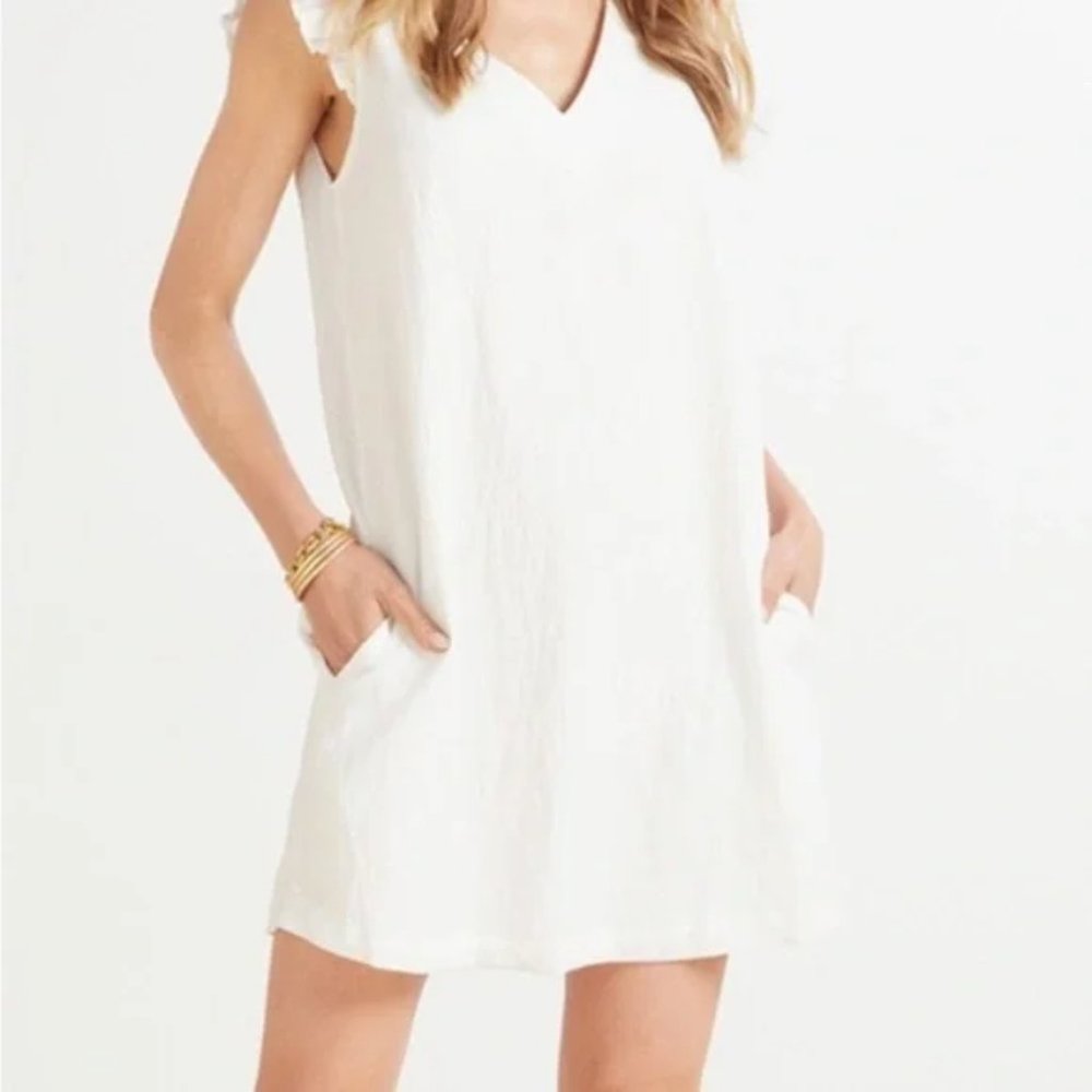 BB Dakota White Shift Dress Sz XS